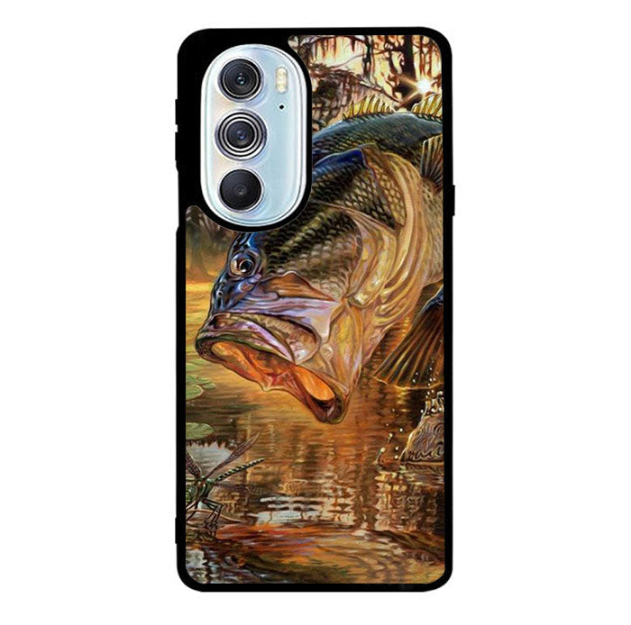 Bass Fish Motorola Moto Edge 2022 Case