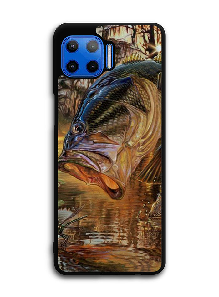 Bass Fish Motorola Moto One 5G Case , Moto One 5G UW Case , Moto G 5G Plus Case