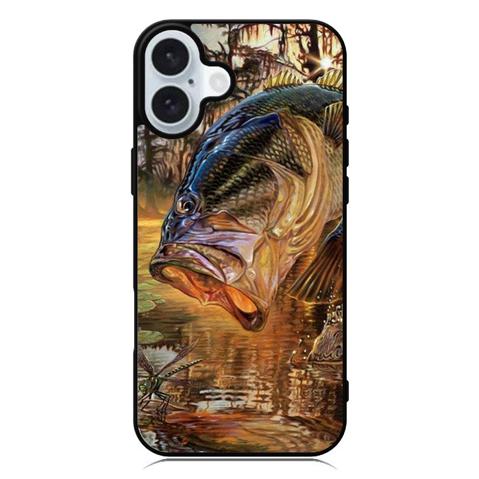 Bass Fish iPhone 16 Case