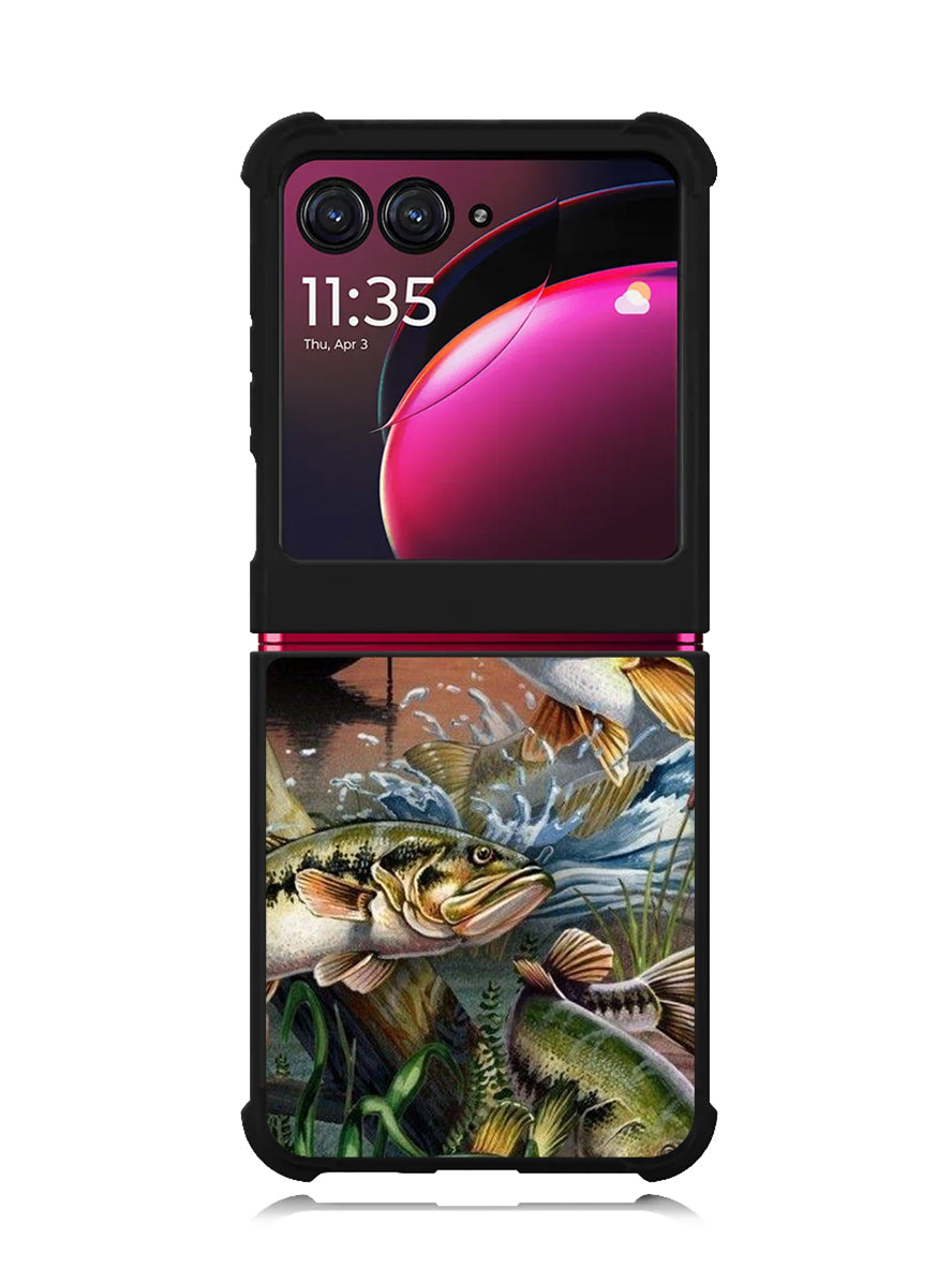 Bass Fishing Motorola Moto Razr Plus 2023 , Moto Razr+ 2023 Case