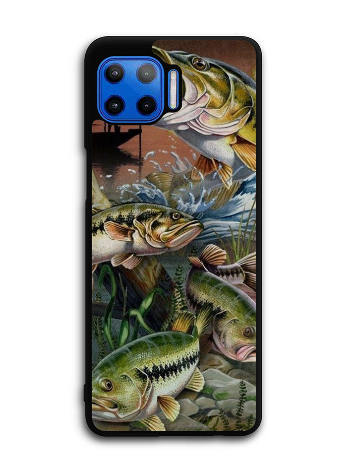 Bass Fishing Motorola Moto One 5G Case , Moto One 5G UW Case , Moto G 5G Plus Case