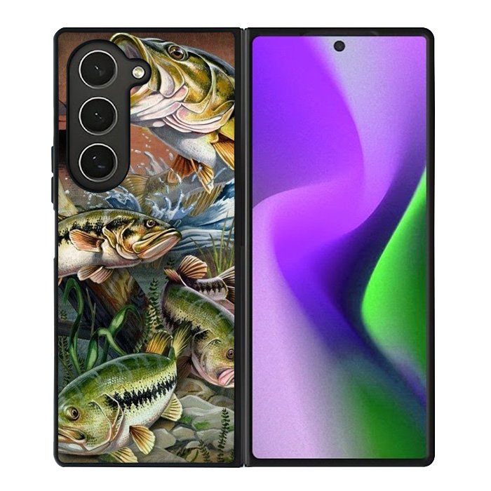 Bass Fishing Samsung Galaxy Z Fold 6 Case