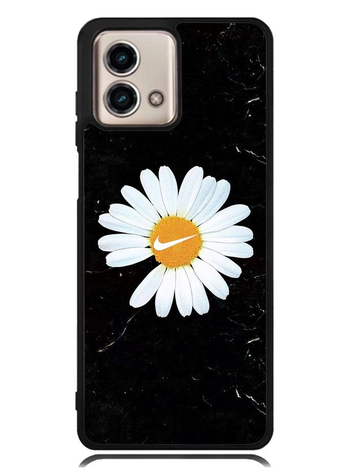 Black Marble Daisy Motorola Moto G Stylus 5G 2023 Case OV10653