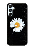Black Marble Daisy Samsung Galaxy A15 5G Case OV10653