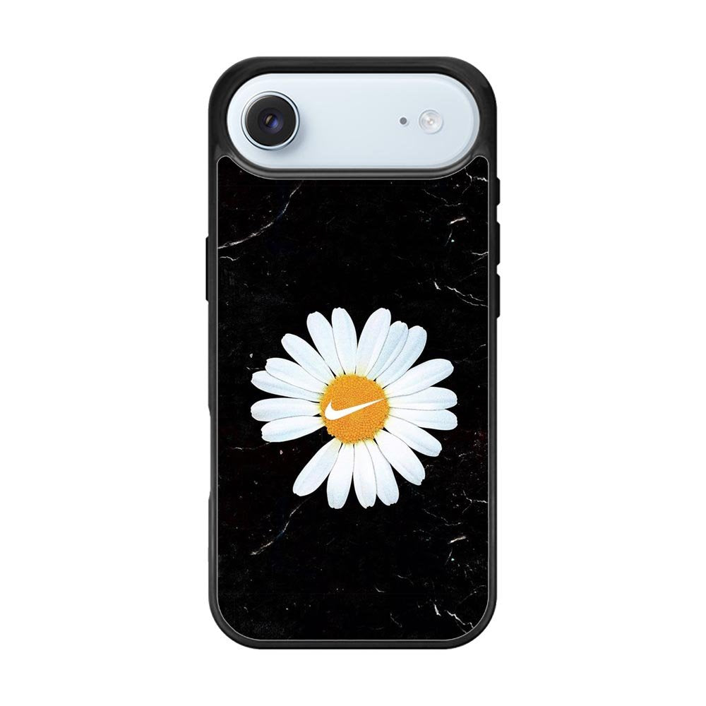 Black Marble Daisy iPhone Air Case OV10653