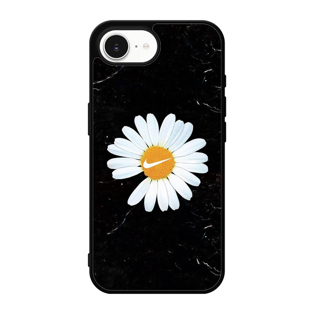 Black Marble Daisy iPhone 17e Case OV10653