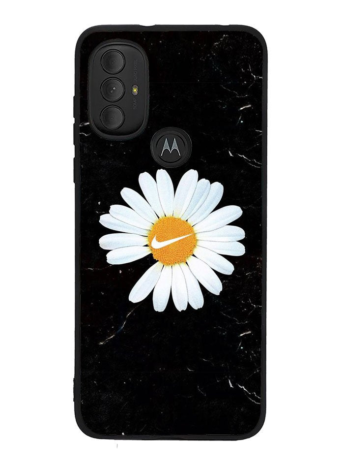 Black Marble Daisy Motorola Moto G Pure 2021 , Moto G Power 2022 Case OV10653