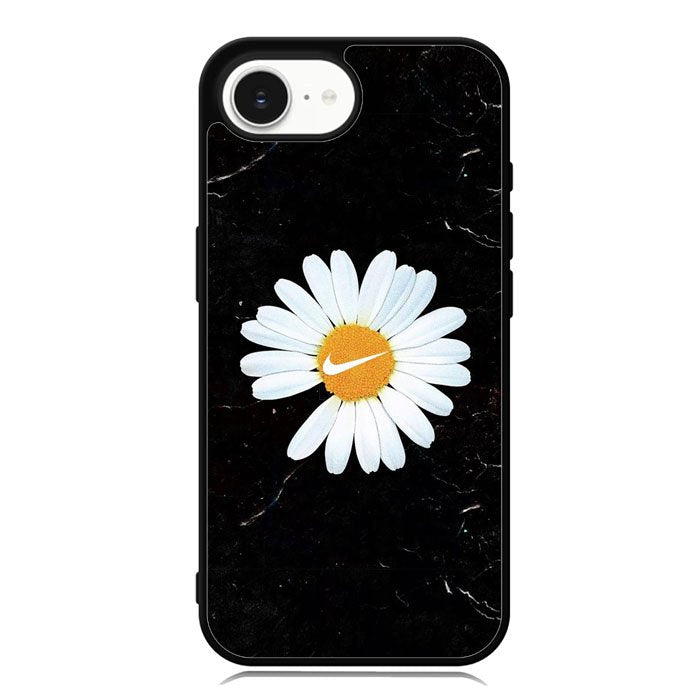 Black Marble Daisy iPhone 16e Case OV10653