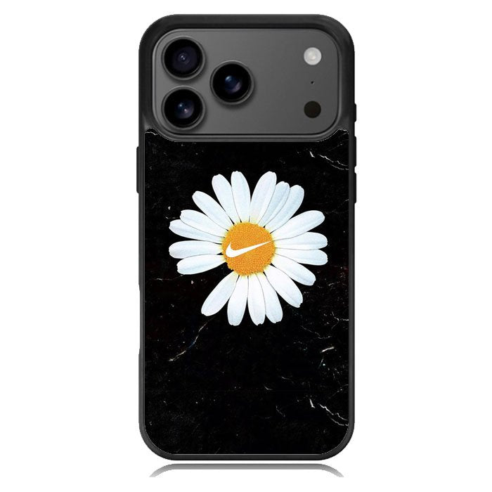 Black Marble Daisy Samsung Galaxy S26 Ultra Case OV10653