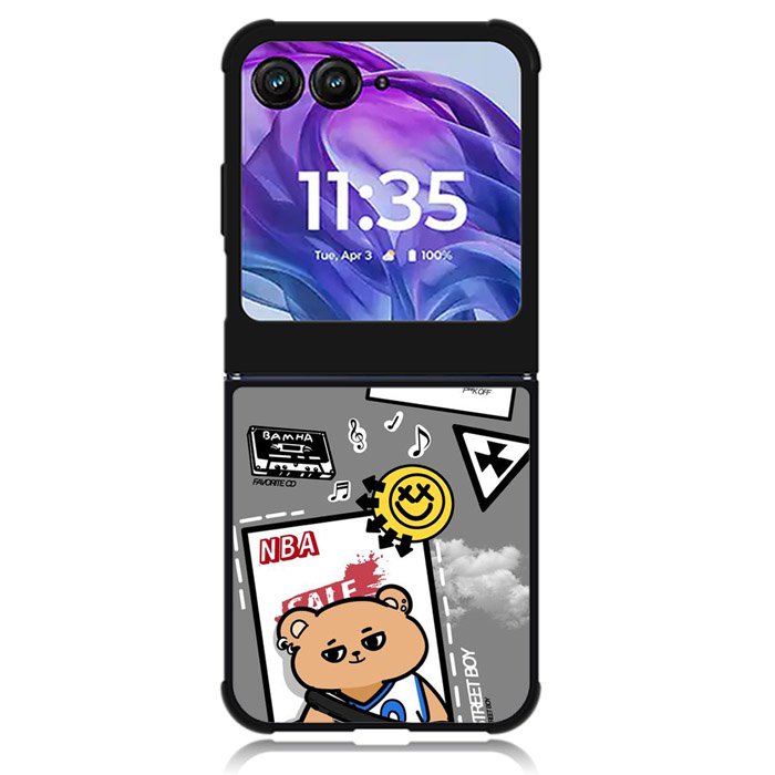 Basketball Boy NBA Motorola Moto Razr Plus 2024 , Moto Razr+ 2024 Case OV10335