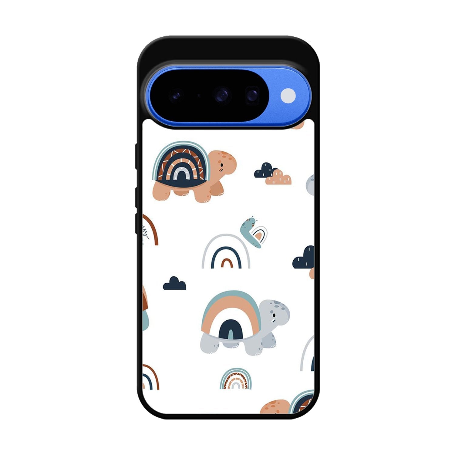 Turtle Rainbow Pattern Google Pixel 10 Case OV10242