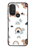 Turtle Rainbow Pattern Motorola Moto G Pure 2021 , Moto G Power 2022 Case OV10242