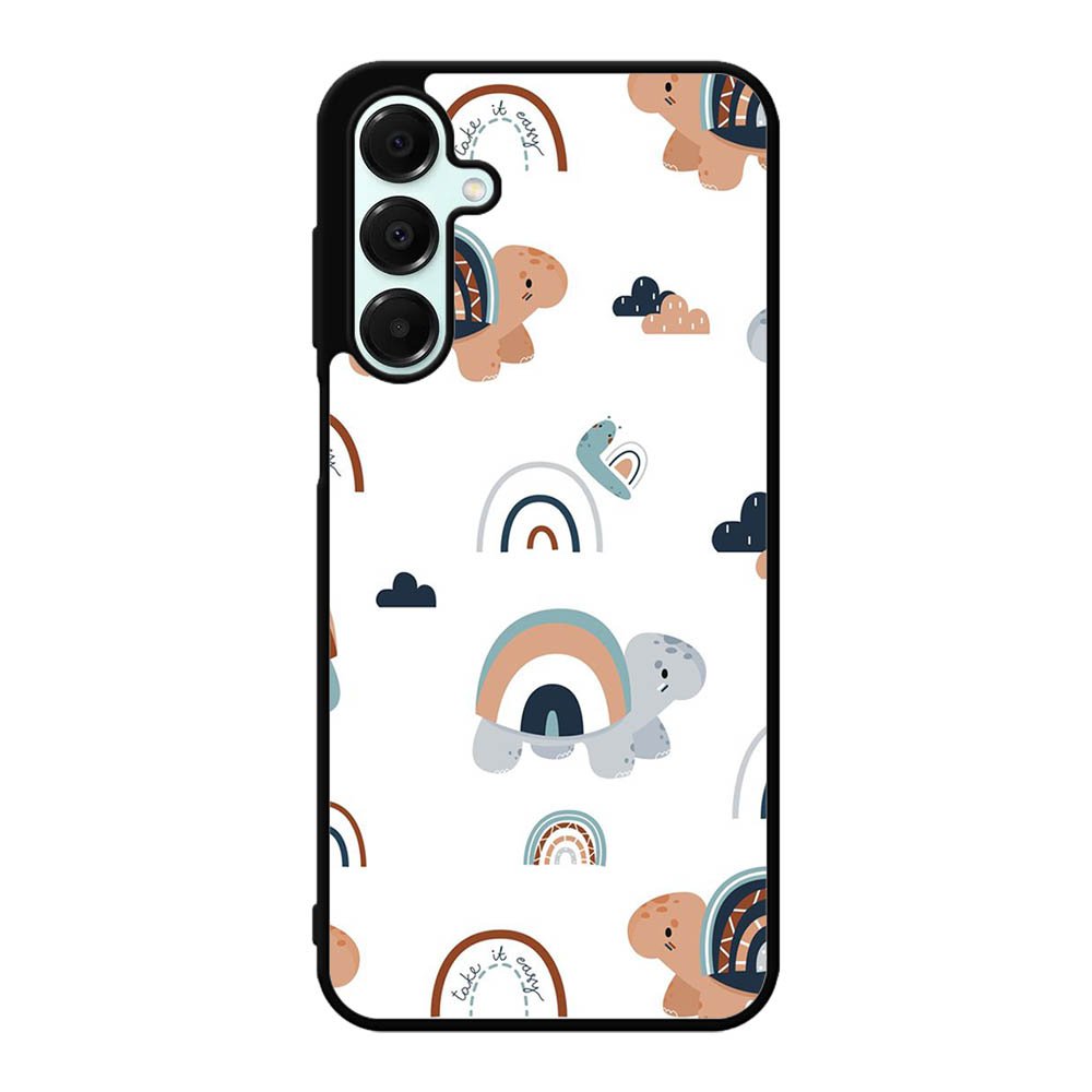 Turtle Rainbow Pattern Samsung Galaxy A16 Case OV10242