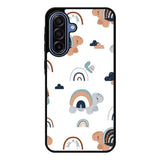 Turtle Rainbow Pattern Samsung Galaxy A17 Case OV10242