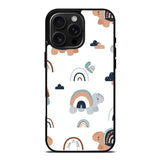 Turtle Rainbow Pattern iPhone 16 Pro Max Case OV10242