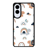 Turtle Rainbow Pattern Samsung Galaxy S25 Edge 5G Case OV10242