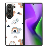 Turtle Rainbow Pattern Samsung Galaxy Z Fold 6 5G 2024 Case OV10242