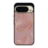 Butterfly Rose Gold Google Pixel 10 Pro XL Case OV10341