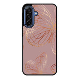 Butterfly Rose Gold Samsung Galaxy A17 Case OV10341