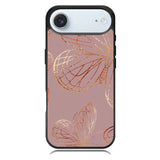Butterfly Rose Gold iPhone 17 Air Case OV10341