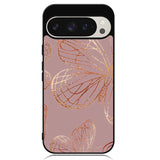 Butterfly Rose Gold Google Pixel 9 Pro XL Case OV10341