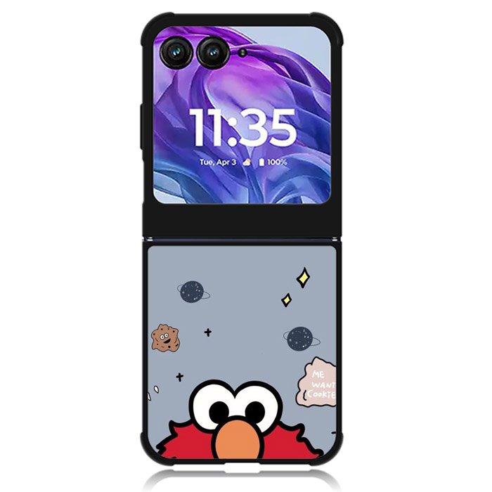 Elmo Want Cookie Motorola Moto Razr Plus 2024 , Moto Razr+ 2024 Case OV10367