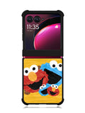 Elmo And Monster Cookie Motorola Moto Razr Plus 2023 , Moto Razr+ 2023 Case OV10365