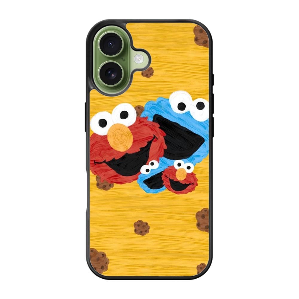 Elmo And Monster Cookie iPhone 17 Case OV10365