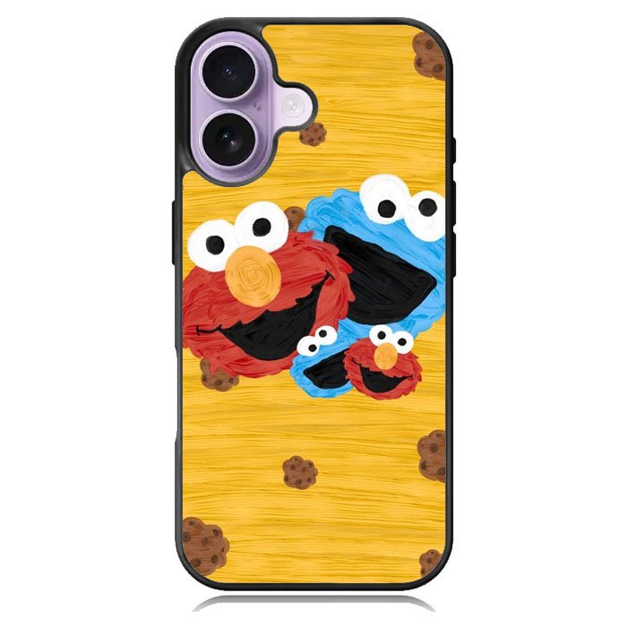 Elmo And Monster Cookie iPhone 17 Case OV10365