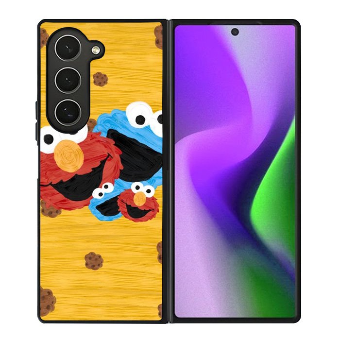 Elmo And Monster Cookie Samsung Galaxy Z Fold 6 5G 2024 Case OV10365