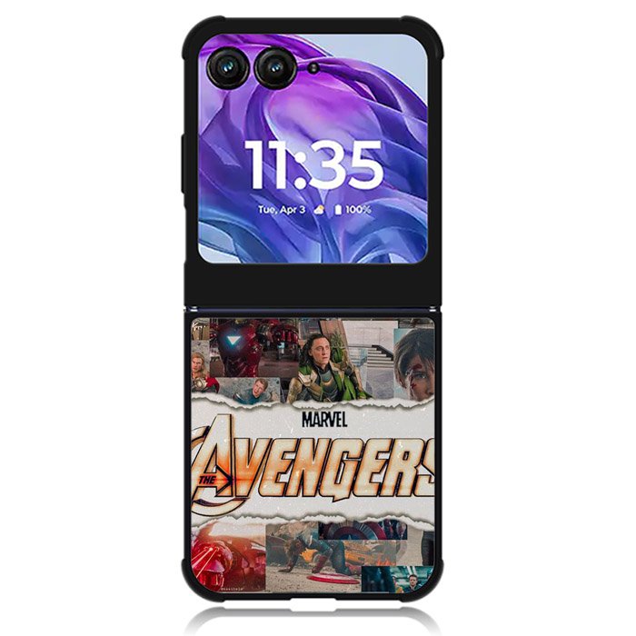 Marvel Avengers Motorola Moto Razr Plus 2024 , Moto Razr+ 2024 Case OV10267