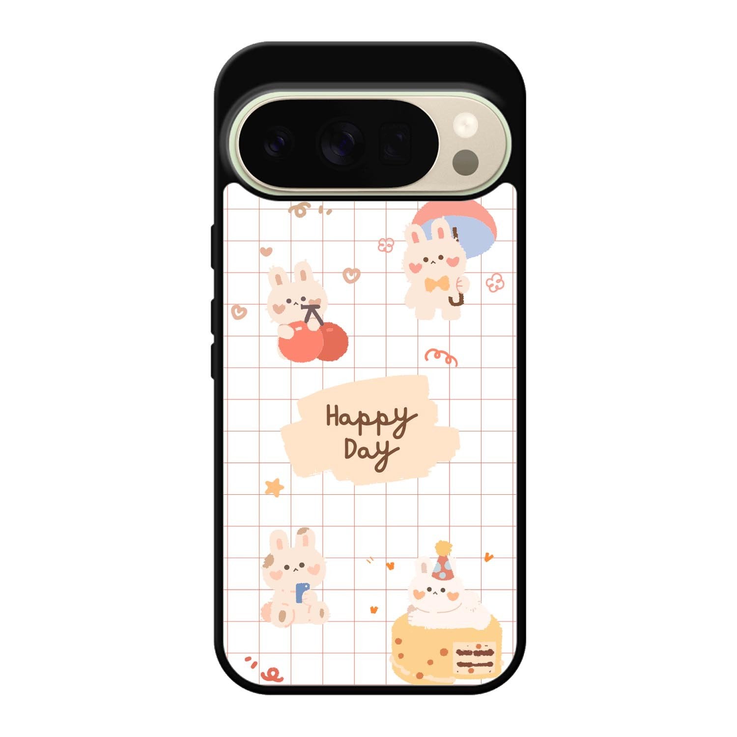 Happy Day Rabbit E2100 Google Pixel 10 Pro Case