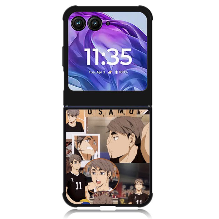 Osamu Miya Haikyuu Motorola Moto Razr Plus 2024 , Moto Razr+ 2024 Case OV10995