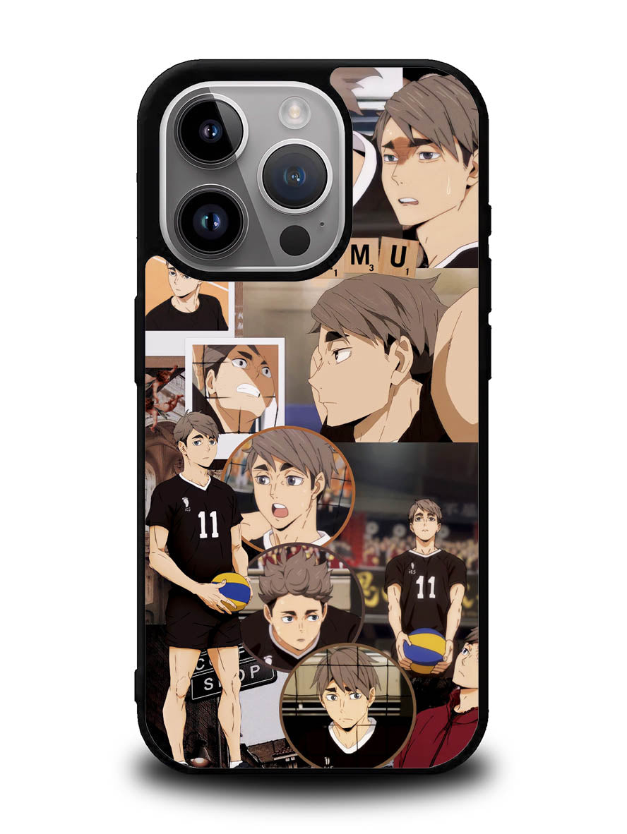 Osamu Miya Haikyuu iPhone 16 Pro Max Case OV10995