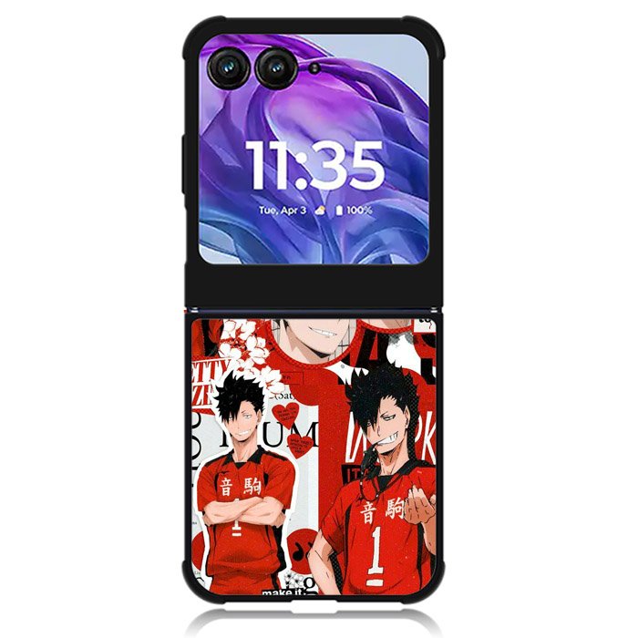 Kuroo Haikyuu Motorola Moto Razr Plus 2024 , Moto Razr+ 2024 Case OV11130