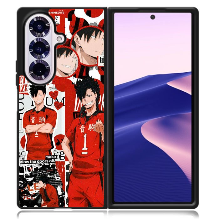 Kuroo Haikyuu Samsung Galaxy Z Fold 7 Case OV11130