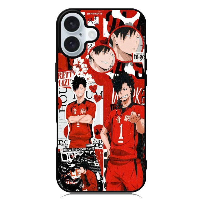 Kuroo Haikyuu iPhone 16 Plus Case QC11130