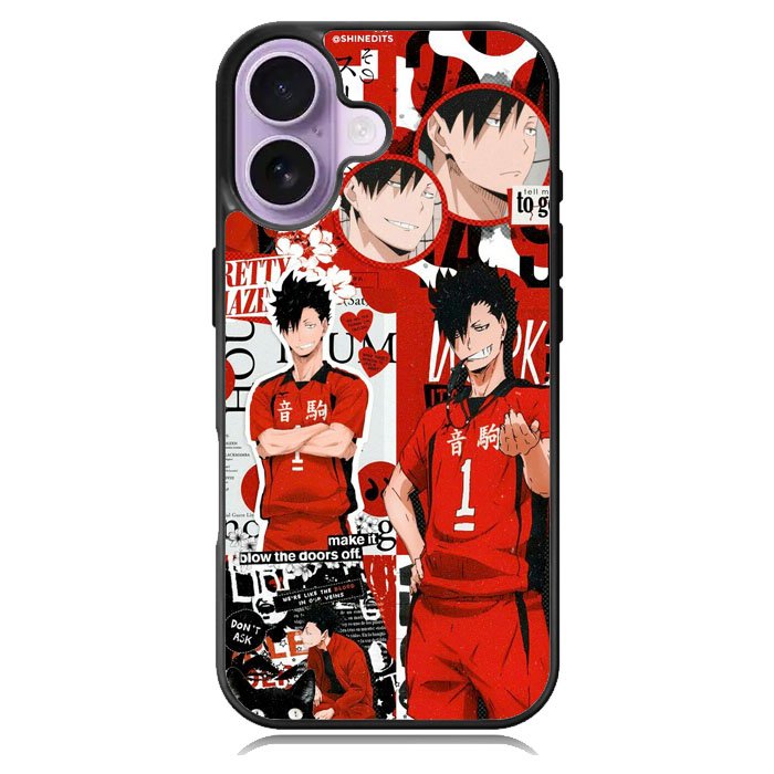 Kuroo Haikyuu iPhone 17 Case OV11130