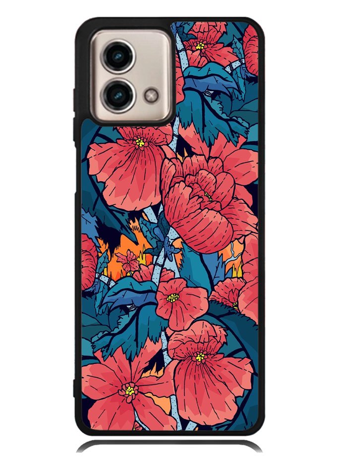 Japan Floral Motorola Moto G Stylus 5G 2023 Case OV11118