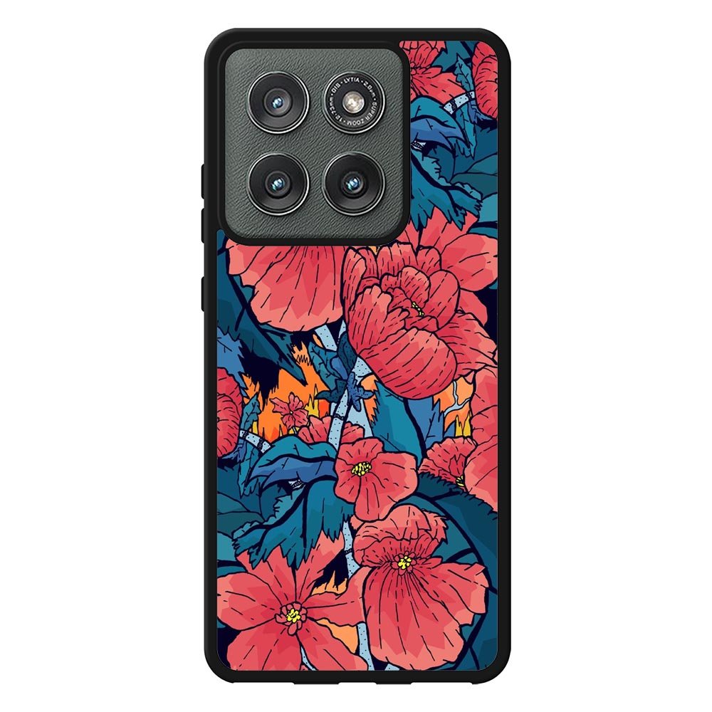 Japan Floral Motorola Moto Edge 2025 Case OV11118