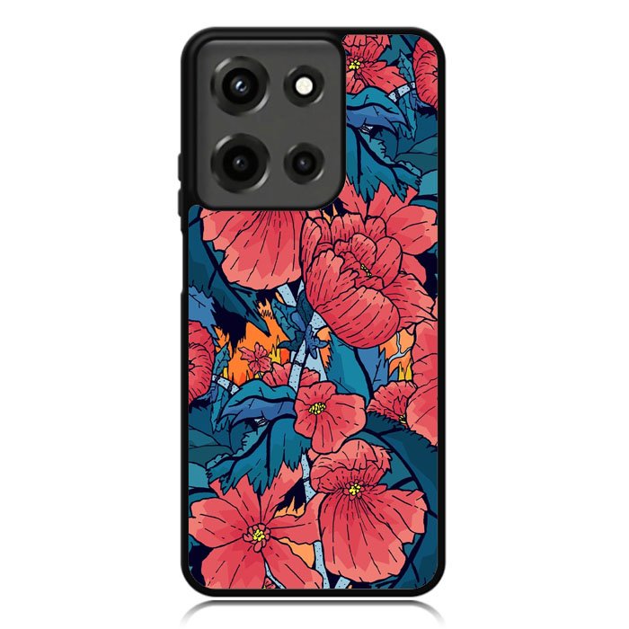 Japan Floral Motorola Moto G 5G 2025 Case OV11118