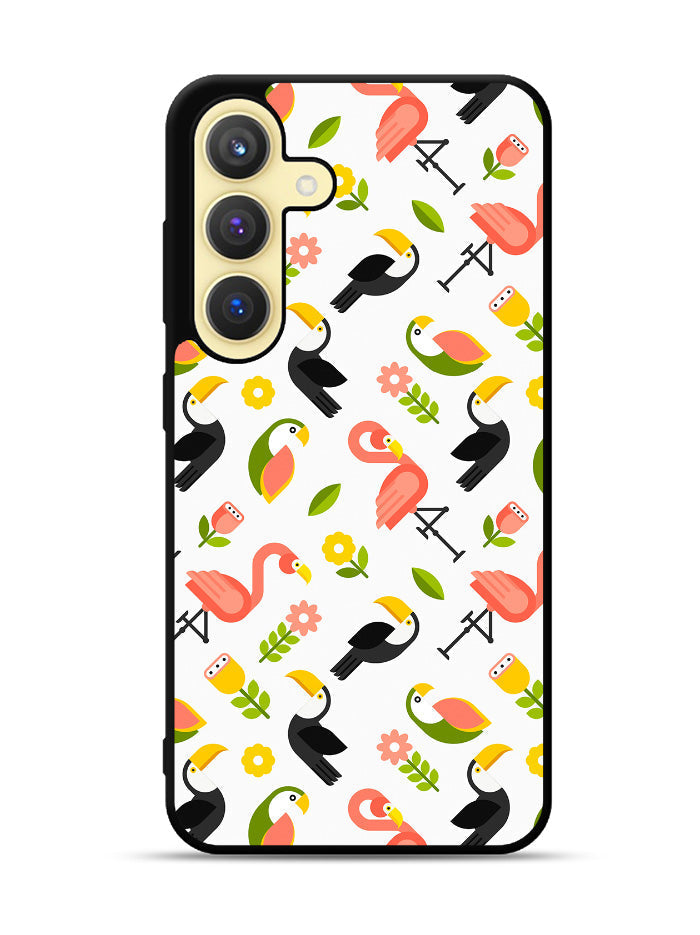 Tropical Bird Samsung Galaxy S25 Plus 5G , Samsung Galaxy S25+ 5G Case OV6712