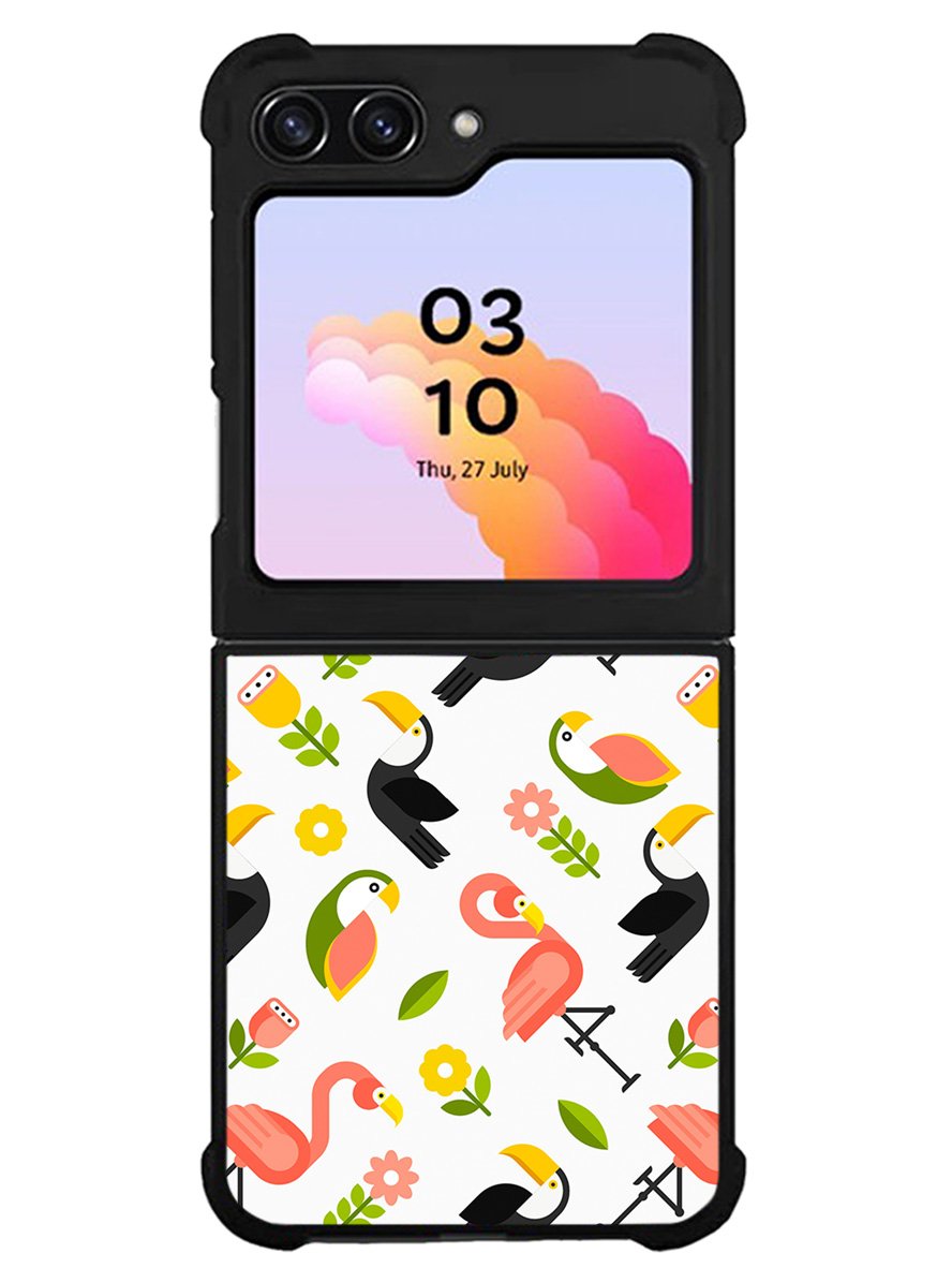 Tropical Bird Samsung Galaxy Z Flip 5 5G 2023 Case OV6712