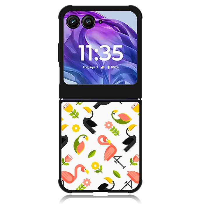 Tropical Bird Motorola Moto Razr Plus 2024 , Moto Razr+ 2024 Case OV6712