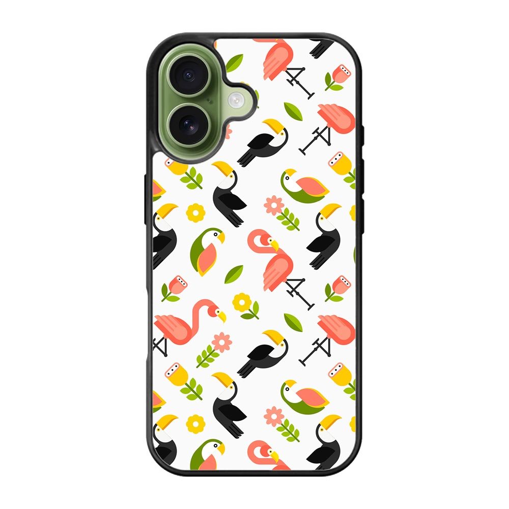 Tropical Bird iPhone 17 Case QC6712