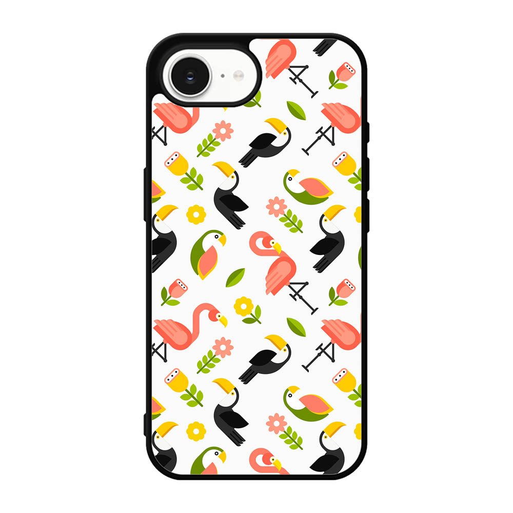 Tropical Bird iPhone 17e Case QC6712