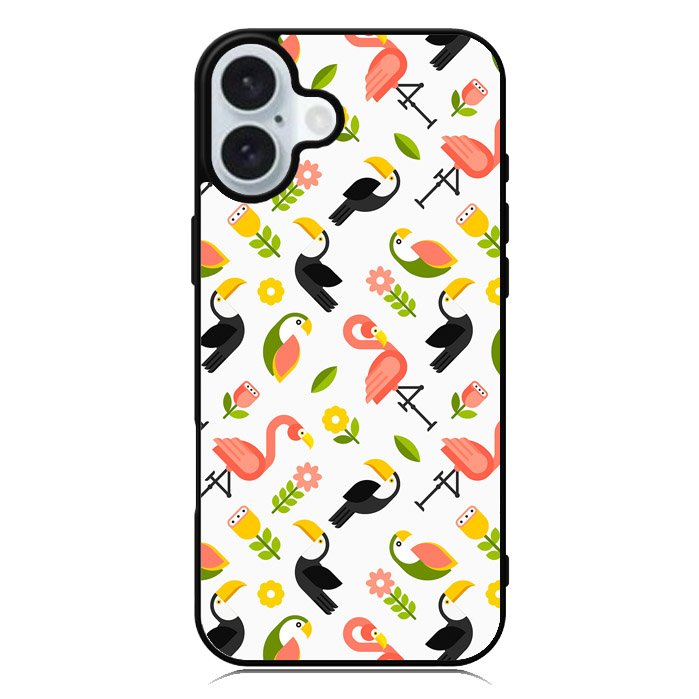 Tropical Bird iPhone 16 Plus Case QC6712