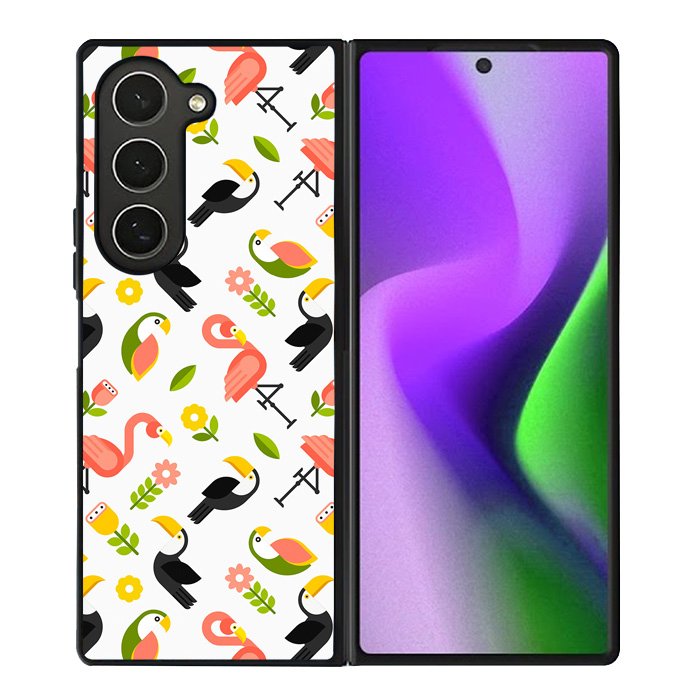 Tropical Bird Samsung Galaxy Z Fold 6 5G 2024 Case OV6712