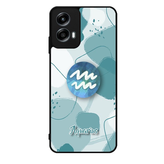 Zodiac Aquarius Motorola Moto G Play 2024 Case OV6756