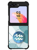 Zodiac Aquarius Samsung Galaxy Z Flip 5 5G 2023 Case OV6756